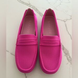 Rothy's Women's The Driver Loafers in Dragonfruit Size 11.5